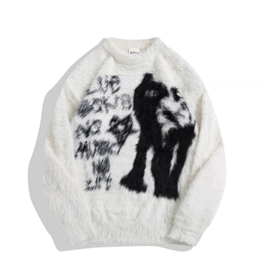 no strangers mohair sweater